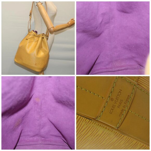 LOUIS VUITTON Epi Noe Shoulder Bag Tassili Yellow - Picture 15 of 15
